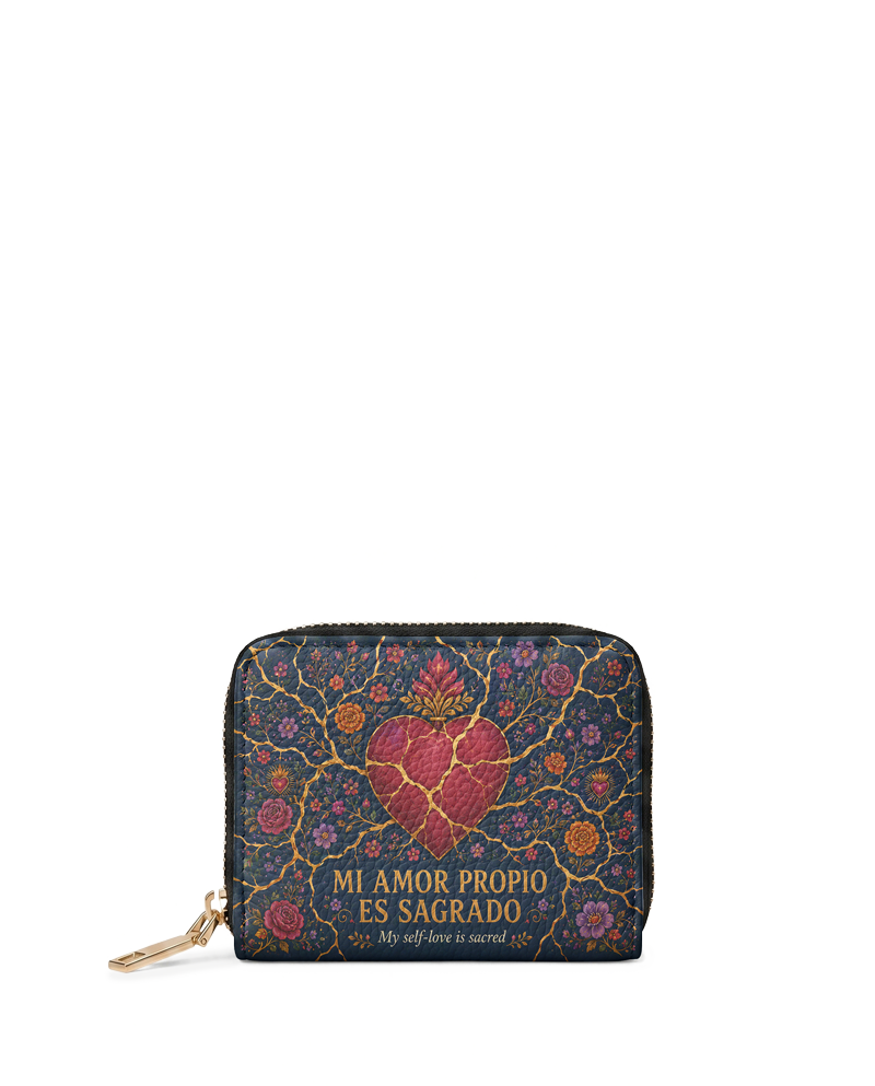 "Mi amor propio es sagrado" ver.3 Mini Wallet