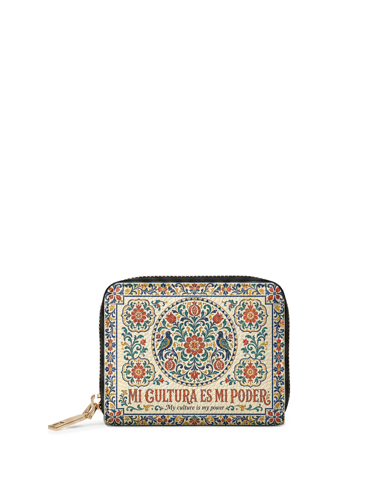 "Mi cultura es mi poder" ver.3 Mini Wallet