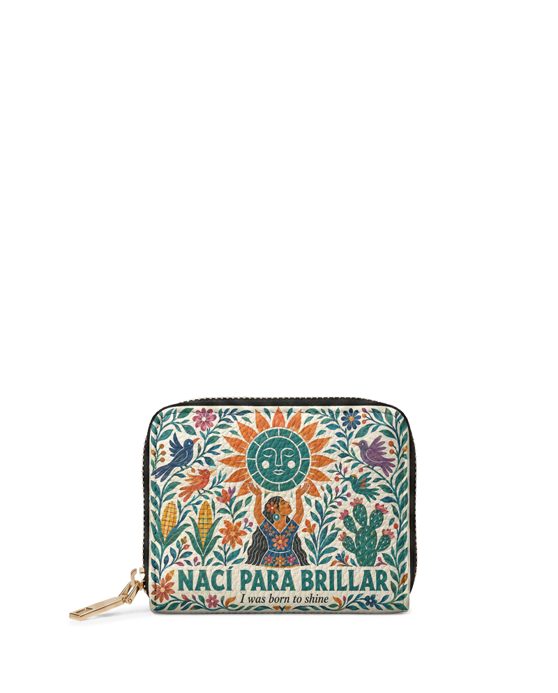 "Nací para brillar" ver.2 Mini Wallet