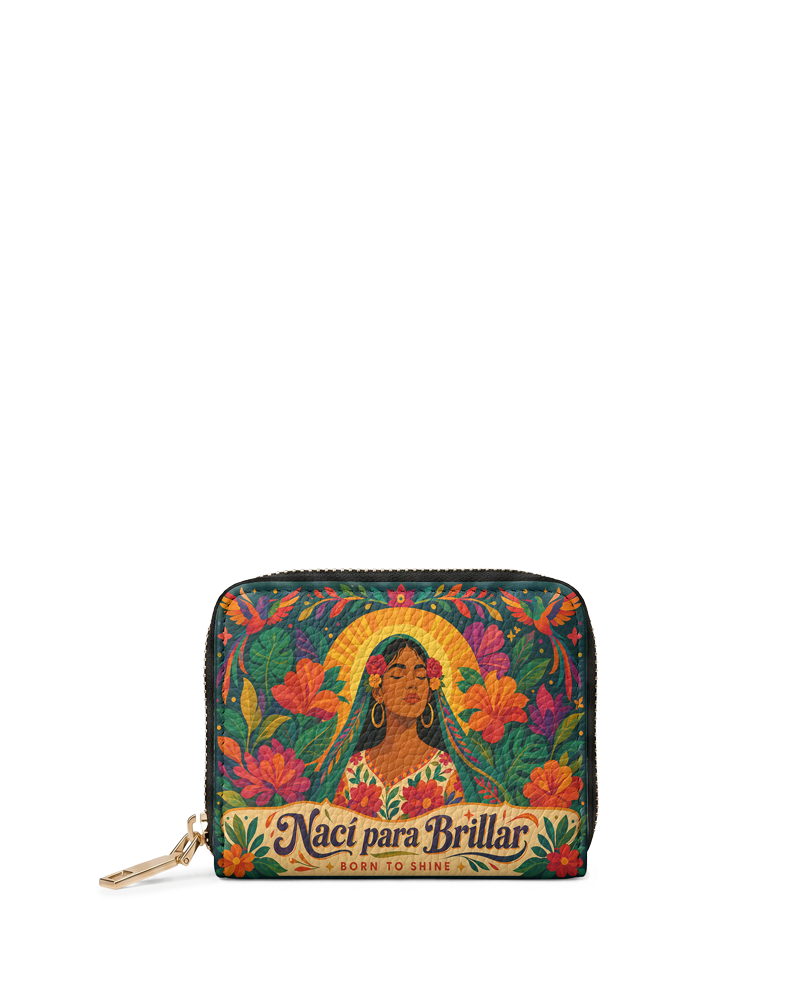 "Nací para brillar" ver.4 Mini Wallet
