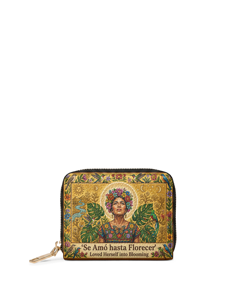 "Se amó hasta florecer" ver.7 Mini Wallet