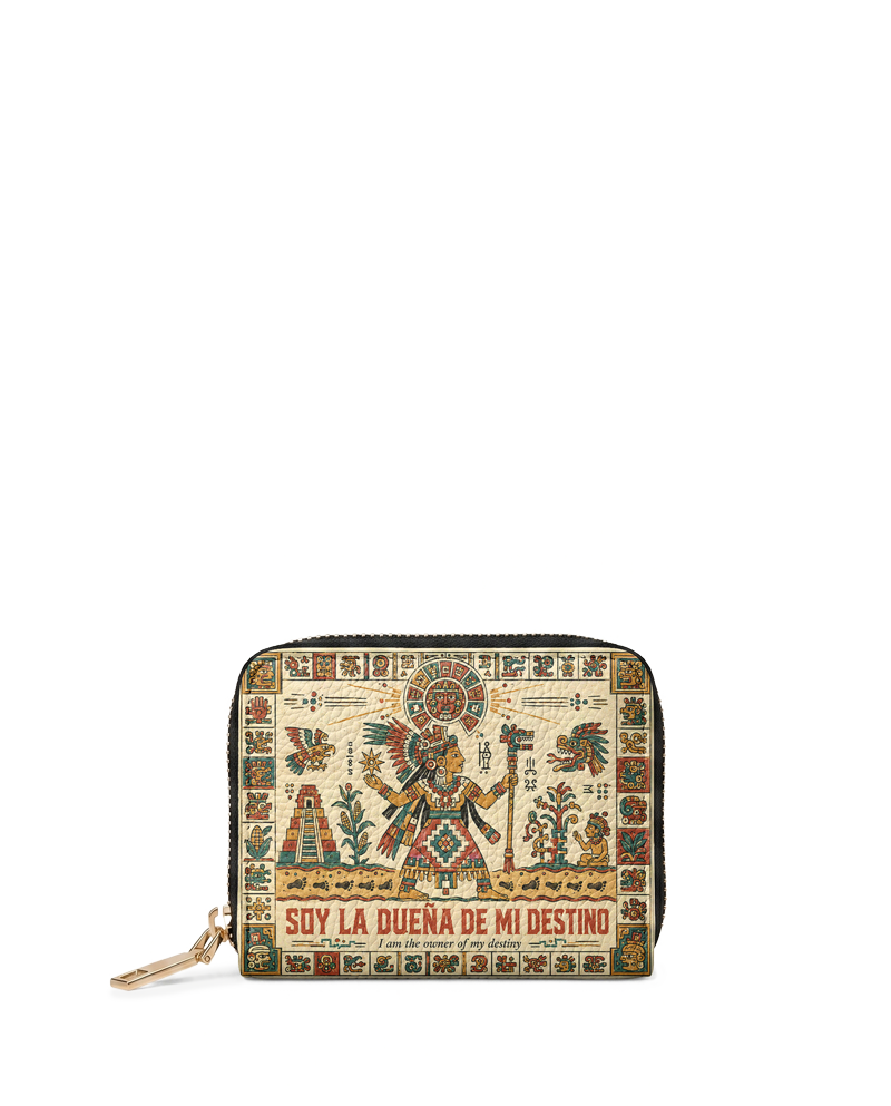 "Soy la dueña de mi destino" ver.3 Mini Wallet