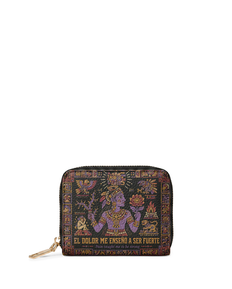 "El dolor me enseñó a ser fuerte" ver.4 Mini Wallet
