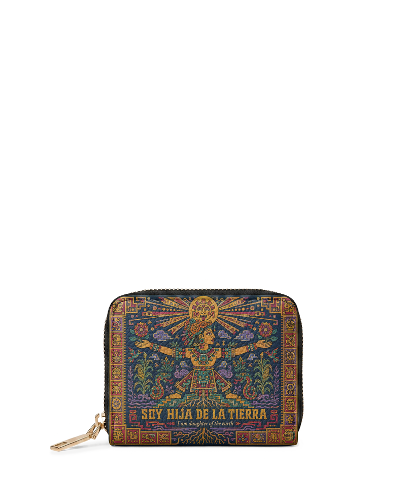"Soy hija de la tierra" ver.2 Mini Wallet