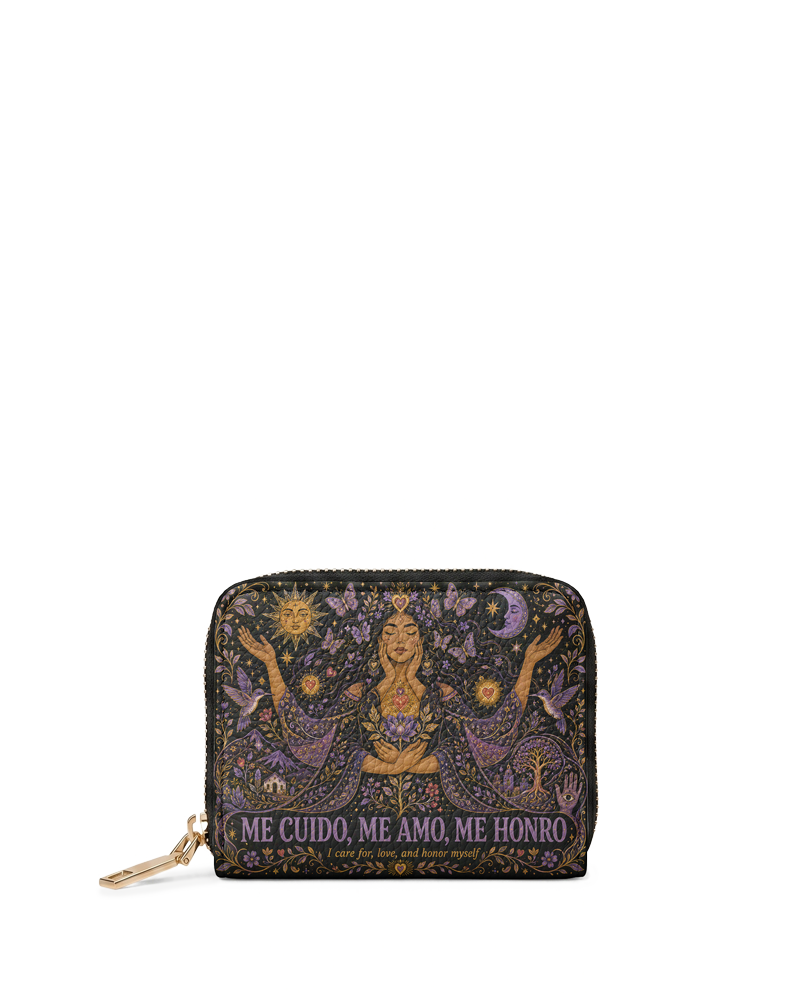 "Me cuido, me amo, me honro" ver.2 Mini Wallet