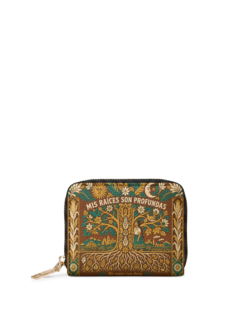 "Mis Raíces son Profundas" ver.3 Mini Wallet