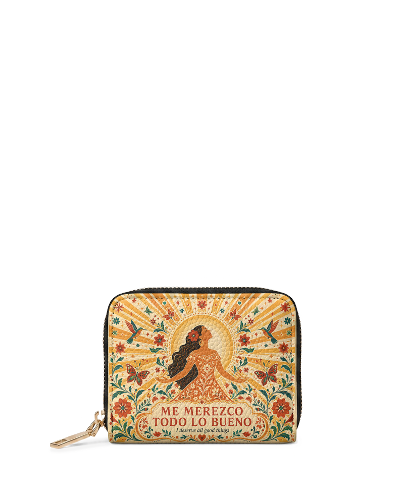 "Me merezco todo lo bueno" ver.4 Mini Wallet