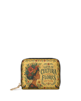 "Lleva su cultura como flores en flor" ver.1 Mini Wallet