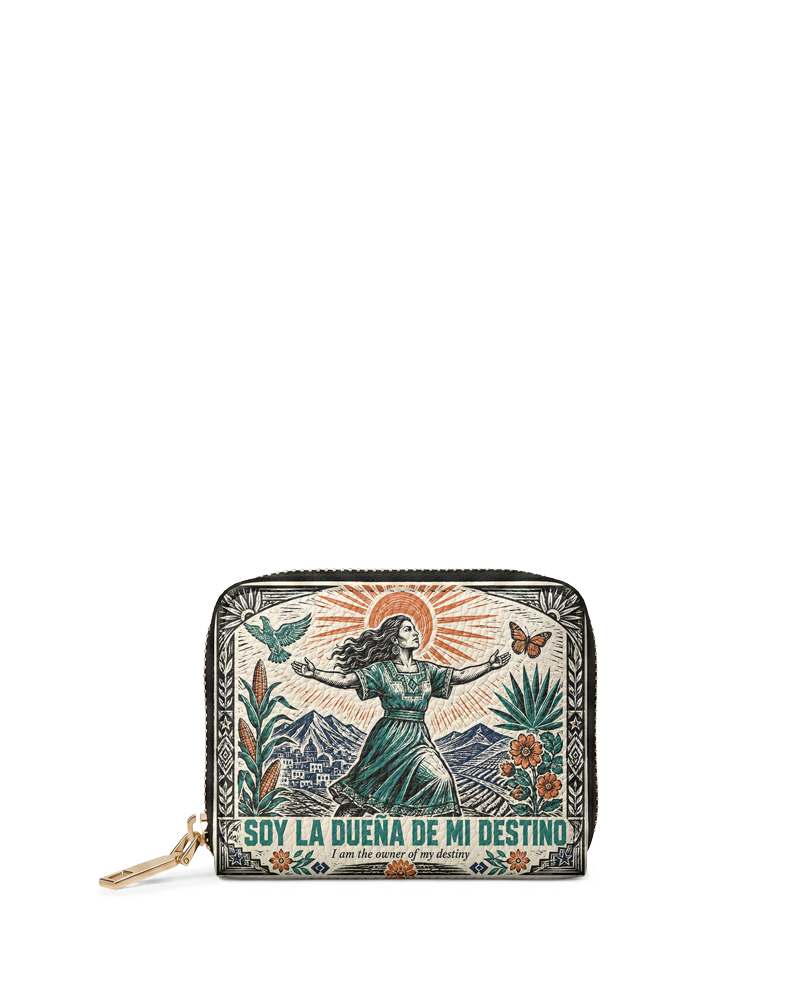"Soy la dueña de mi destino" ver.2 Mini Wallet