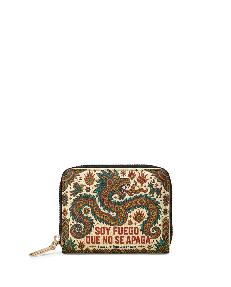 "Soy fuego que no se apaga" ver.2 Mini Wallet