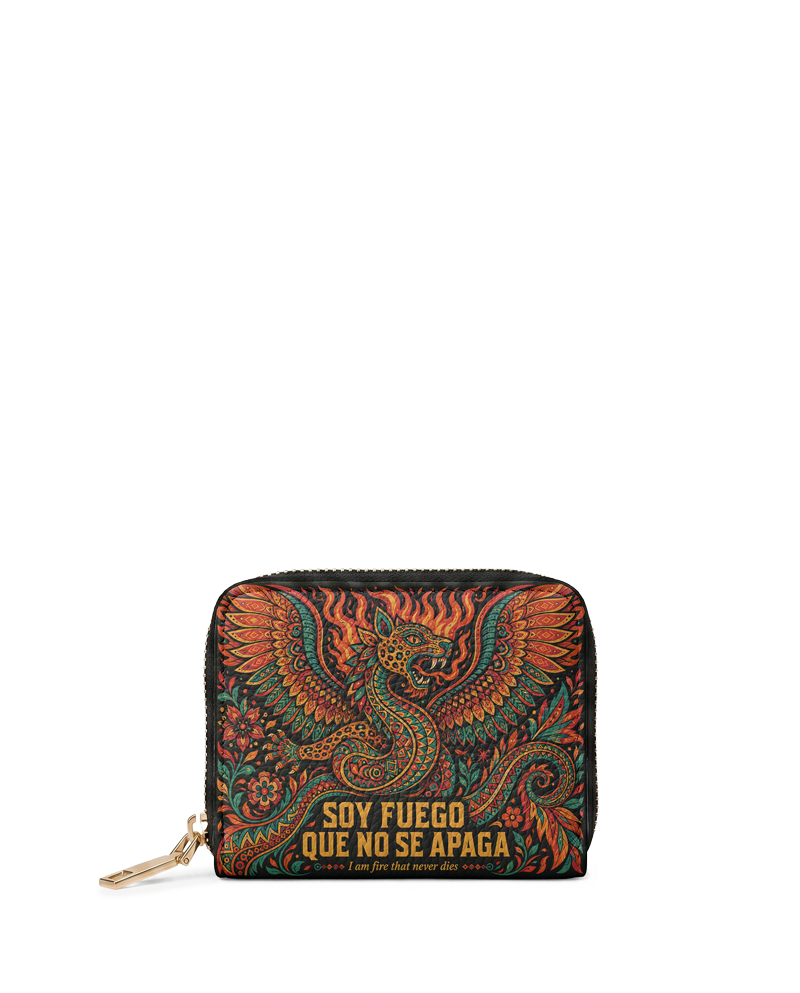 "Soy fuego que no se apaga" ver.1 Mini Wallet