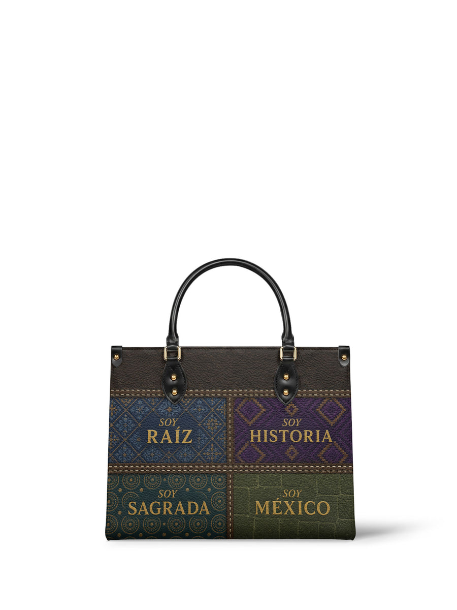 "LAS RAÍCES" ver.1 Leather Handbag