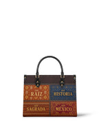 "LAS RAÍCES" ver.2 Leather Handbag - front view | Paleta Bags