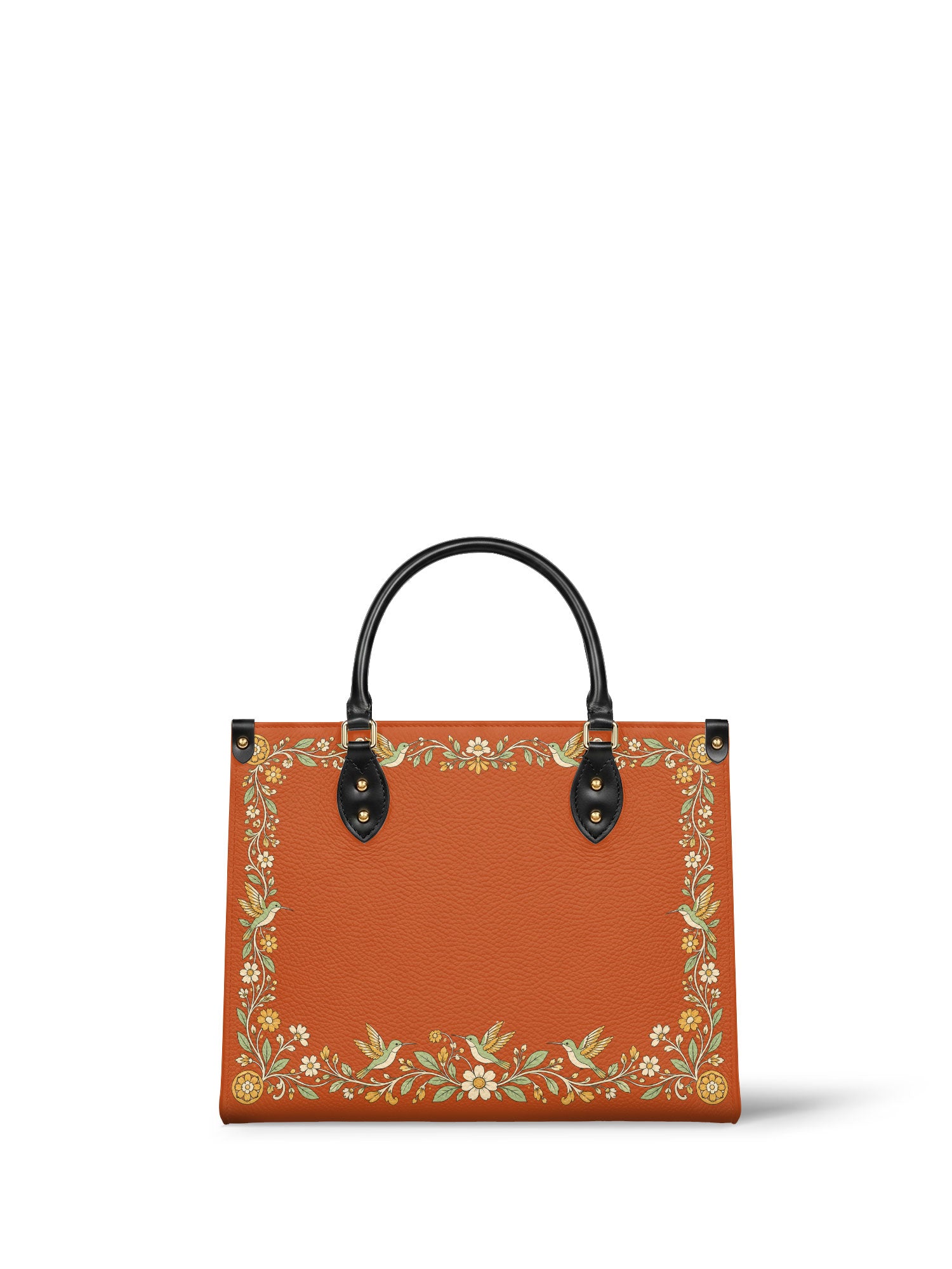 "HUITZILIN" Leather Handbag - front view | Paleta Bags