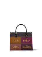 "LA LUMINOSA" ver.2 Leather Handbag - front view | Paleta Bags