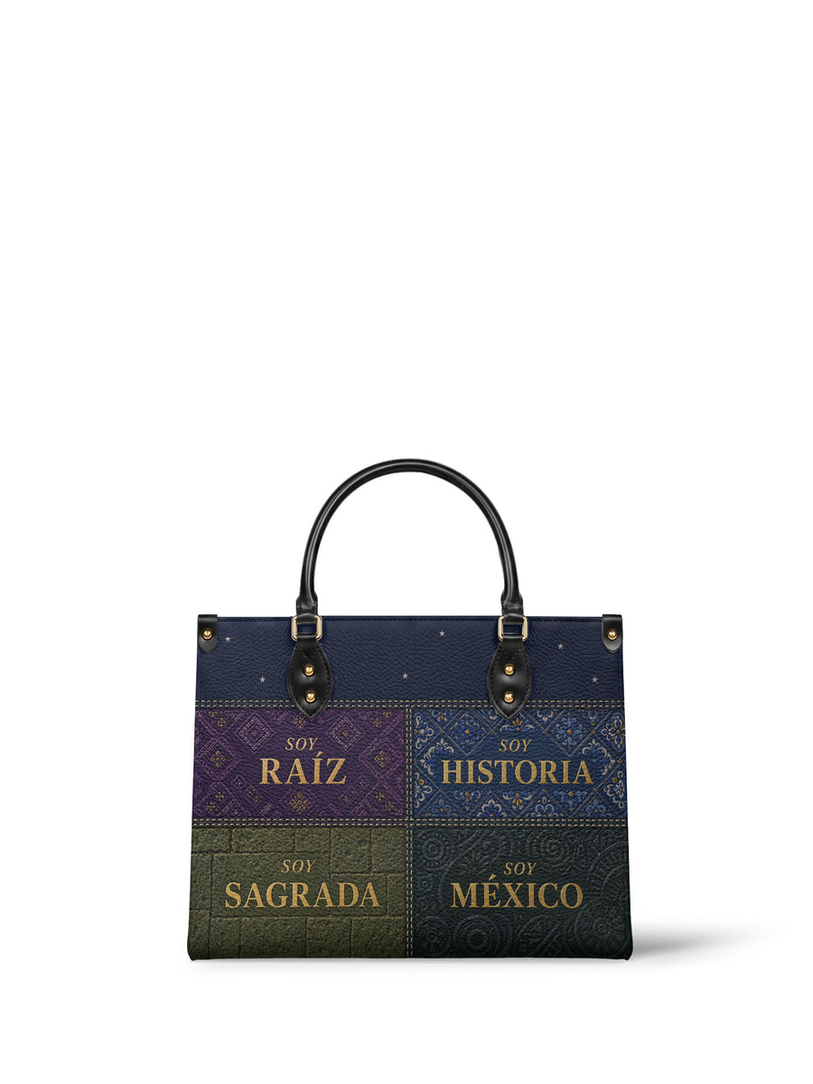 "LAS RAÍCES" ver.3 Leather Handbag