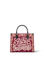 "Suave pero inquebrantable" ver.1 Leather Handbag - front view | Paleta Bags