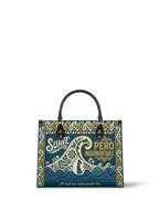 "Suave pero inquebrantable" ver.3 Leather Handbag - front view | Paleta Bags