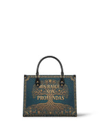 "Mis Raíces son Profundas" ver.2 Leather Handbag - front view | Paleta Bags