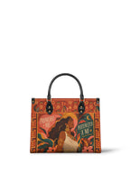 "Primero me pertenezco a mí" ver.2 Leather Handbag - front view | Paleta Bags