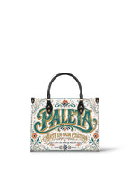 "La Paleta — Arte en cada costura" ver.2 Leather Handbag - side view
