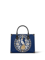 "QUETZALÍ" Leather Handbag - front view | Paleta Bags