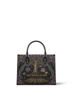 "Raíces profundas, alas libres" ver.2 Leather Handbag - front view | Paleta Bags