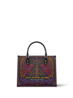 "Raíces profundas, alas libres" ver.1 Leather Handbag - front view | Paleta Bags