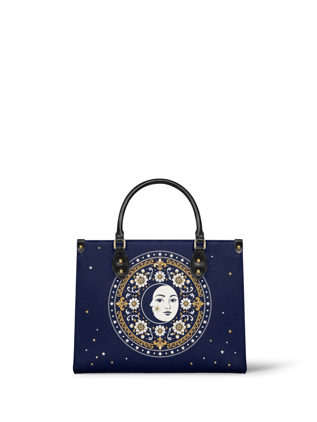 "METZTLI" Leather Handbag - front view | Paleta Bags