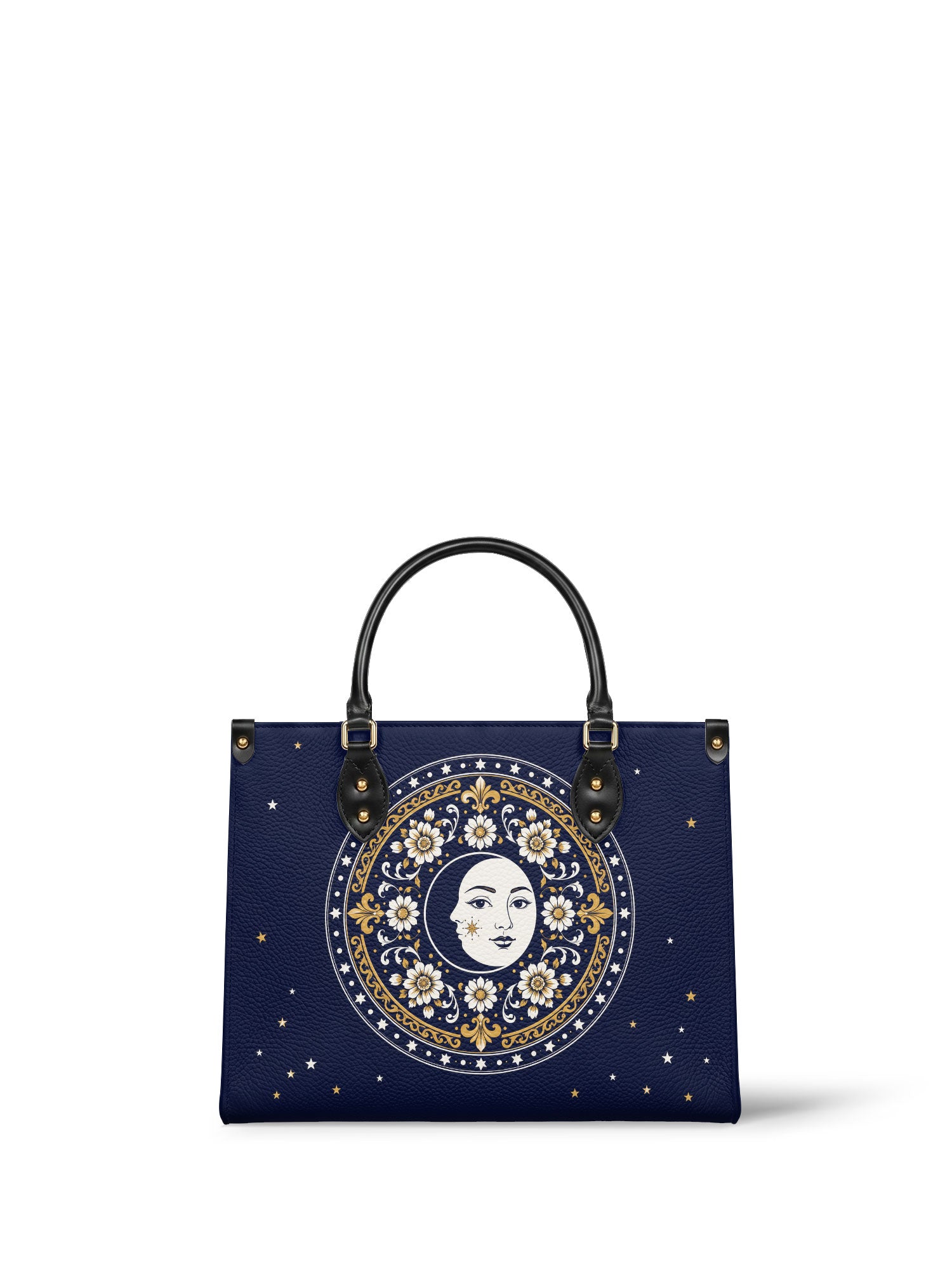 "METZTLI" Leather Handbag - front view | Paleta Bags
