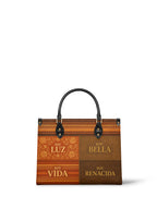 "LA LUMINOSA" ver.1 Leather Handbag - front view | Paleta Bags