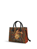 "Luz Propia" ver.3 Leather Handbag - side view | Paleta Bags