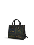 "LA GUERRERA" ver.3 Leather Handbag - side view | Paleta Bags