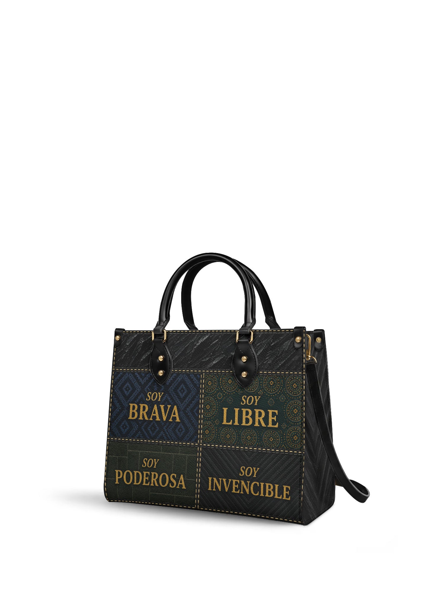 "LA GUERRERA" ver.3 Leather Handbag - side view | Paleta Bags