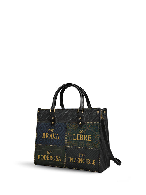 "LA GUERRERA" ver.3 Leather Handbag - side view | Paleta Bags