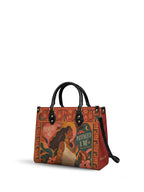 "Primero me pertenezco a mí" ver.2 Leather Handbag - side view | Paleta Bags