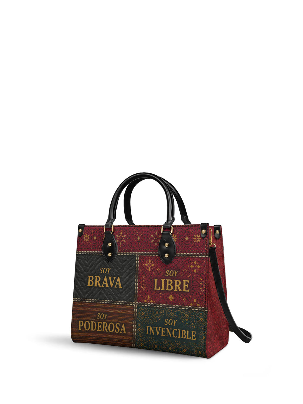 "LA GUERRERA" ver.1 Leather Handbag - side view | Paleta Bags