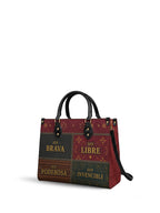 "LA GUERRERA" ver.1 Leather Handbag - side view | Paleta Bags