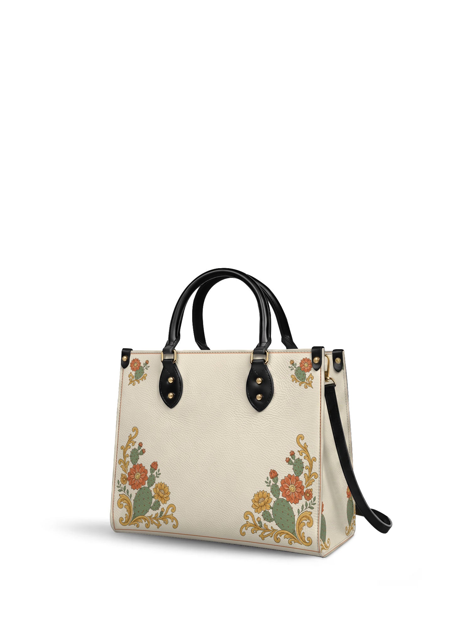 "NOCHTLI" Leather Handbag - side view | Paleta Bags