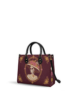 "CALAVERA" Leather Handbag - side view | Paleta Bags
