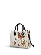 "PAPALOTL" Leather Handbag - side view | Paleta Bags