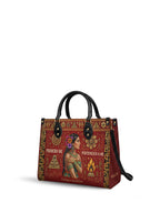 "Primero me pertenezco a mí" ver.8 Leather Handbag - side view | Paleta Bags
