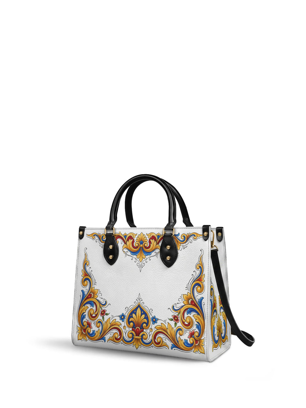 "IXTAC" Leather Handbag - side view | Paleta Bags