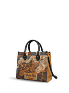 "Vuelo Alto" ver.3 Leather Handbag - side view | Paleta Bags