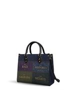 "LAS RAÍCES" ver.3 Leather Handbag - side view | Paleta Bags