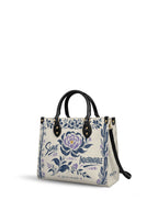 "Suave pero inquebrantable" ver.2 Leather Handbag - side view | Paleta Bags