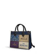 "LA LUMINOSA" ver.3 Leather Handbag - side view | Paleta Bags