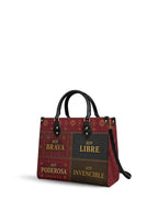 "LA GUERRERA" ver.2 Leather Handbag - side view | Paleta Bags