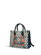 "Suave pero inquebrantable" ver.6 Leather Handbag - side view | Paleta Bags
