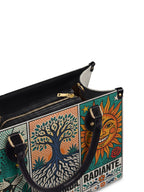 "Feroz. Arraigada. Radiante" ver.3 Leather Handbag - detail | Paleta Bags